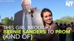 Bernie Sanders 'Goes' To Prom