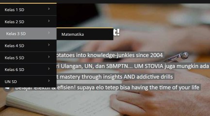 SD K1. Matematika (Contoh DVD Video Pelajaran)