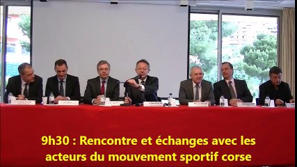 Infrastructures et aides aux déplacements : Thierry Braillard débat avec les acteurs du mouvement sportif et les élus