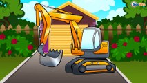 Tractor Pavlik in Cartoons. Excavator. Heavy Vehicles for kids. Plant trees. Season 2. Episode 13