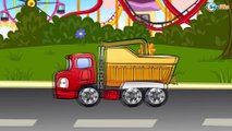 Tractor Pavlik in Cartoons. Excavator. Heavy Vehicles - conduit replacement. Season 2. Episode 12
