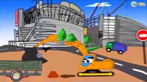 Trucks for children: Tractor Pavlik in Cartoon game for kids. Season 2. Series 1