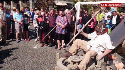 Stéphane Bern tourne à Rochefort-en-Terre