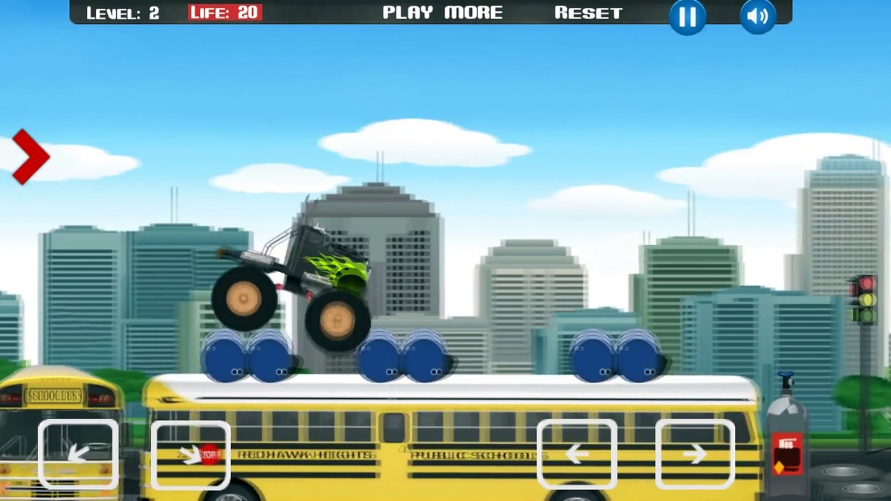 ✔ Monster Truck Ultimate Ground - Stunts, Crash and Backflips - kids games