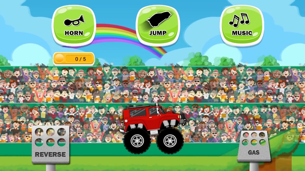 ✔ Monster Trucks Racing for Kids - Race, Track...