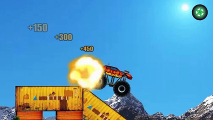 Monster Truck Demolisher Flash Game | Videos For Kids - Tractor Pavlik