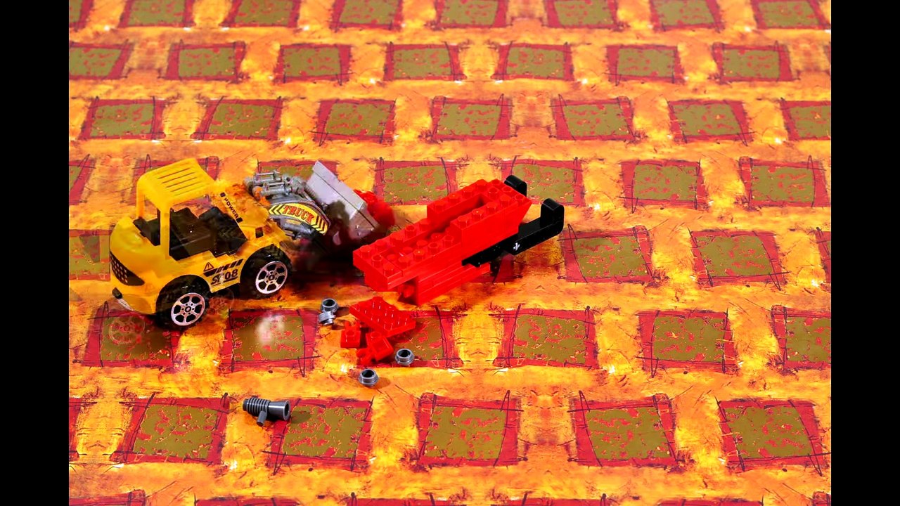 Lego motorbikes cartoons with tractor - New Series - Videos for kids Tractor Pavlik