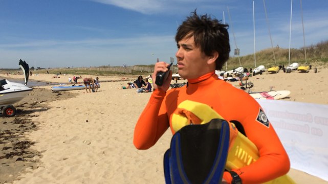 Les jeunes nageurs-sauveteurs en stage