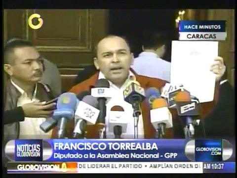 Diputados chavistas se fueron de la Asamblea Nacional