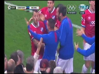 Primer Tiempo Nacional vs Corinthians