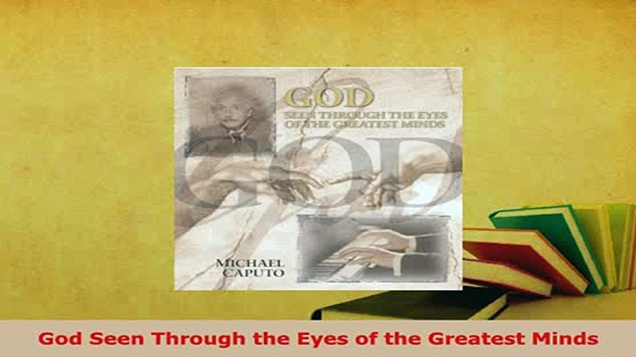 PDF  God Seen Through the Eyes of the Greatest Minds  EBook