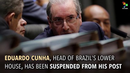 Head of Brazil's Lower House Suspended for Corruption