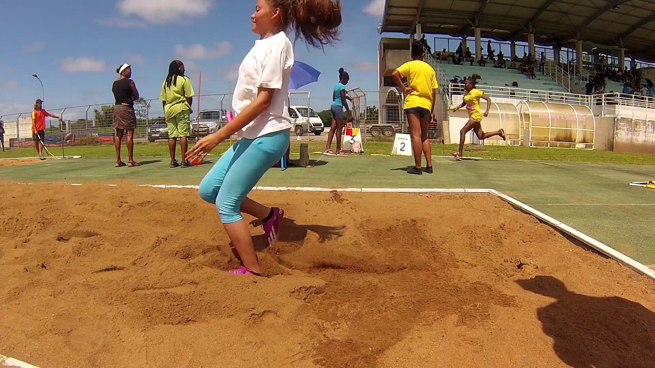 championnat académie Guyane UNSS athlétisme 2016