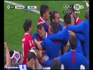 Nacional 2 Corinthians 2 (Octavos de final Copa Libertadores 2016)