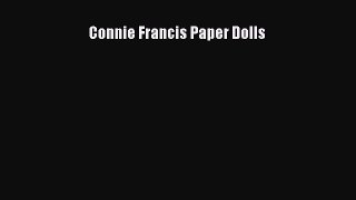 Download Connie Francis Paper Dolls PDF Online