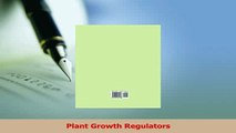 Download  Plant Growth Regulators PDF Free