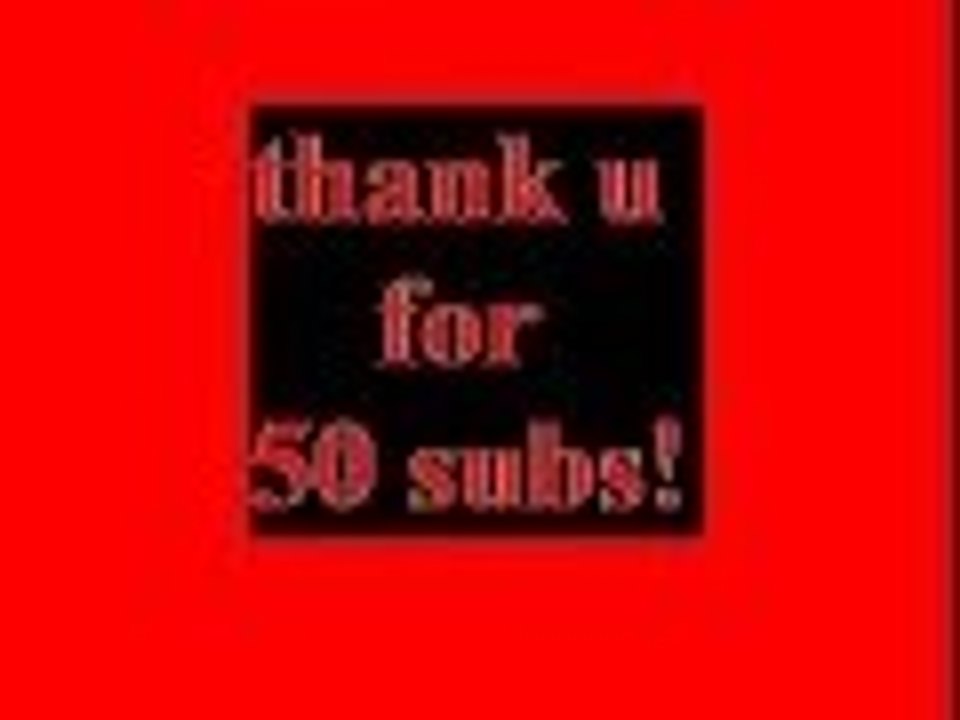 Thank u for 50 subs and channel update!