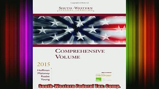 new book  SouthWestern Federal Tax Comp