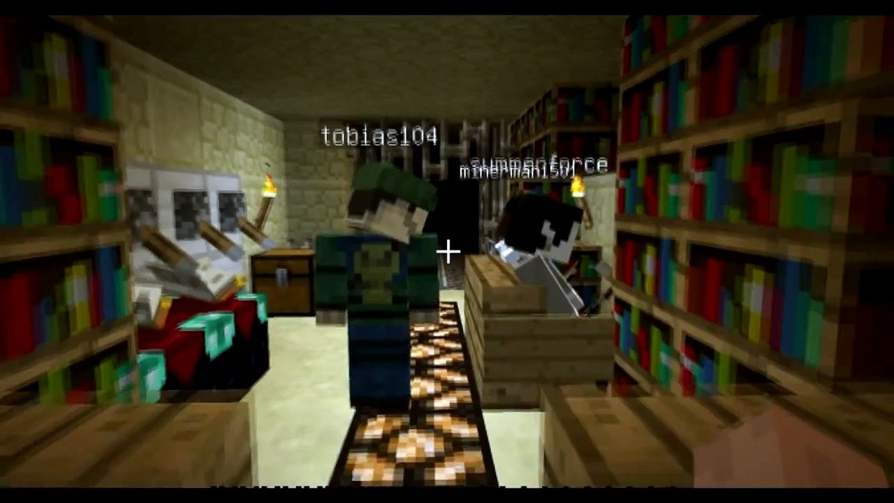 Зомби апокалипсис в Minecraft-3 серия