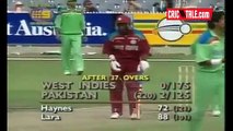 Wasim Akram Toe Crusher Yorker  To Lara in 1992 WC