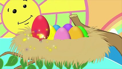 Animated Surprise Easter Eggs for Learning Colors Part I