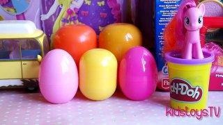 Barbie Surprise Eggs Spongebob Peppa Pig My Little Pony Sofia the first Hello Kitty egg