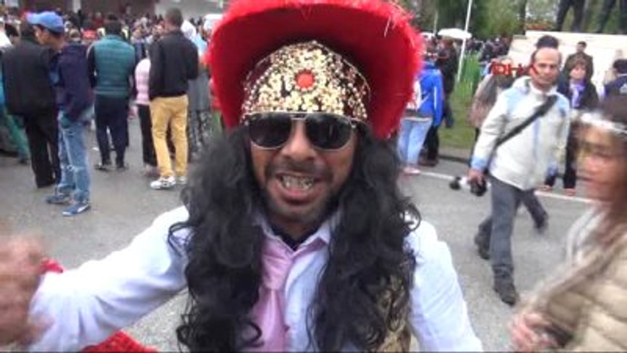 Edirne Hıdırellez Şenliklerinde Dev Ateş Yakıldı