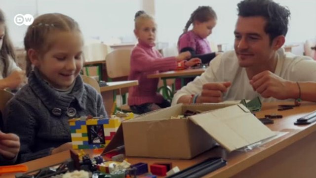 Актер Орландо Блум побывал в Донбассе как посол ЮНИСЕФ (04.05.2016)