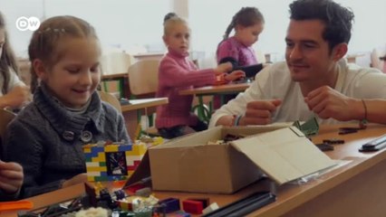 Актер Орландо Блум побывал в Донбассе как посол ЮНИСЕФ (04.05.2016)