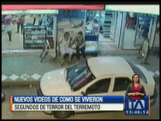 Nuevos videos de cómo se vivieron los momentos del terremoto salen a la luz