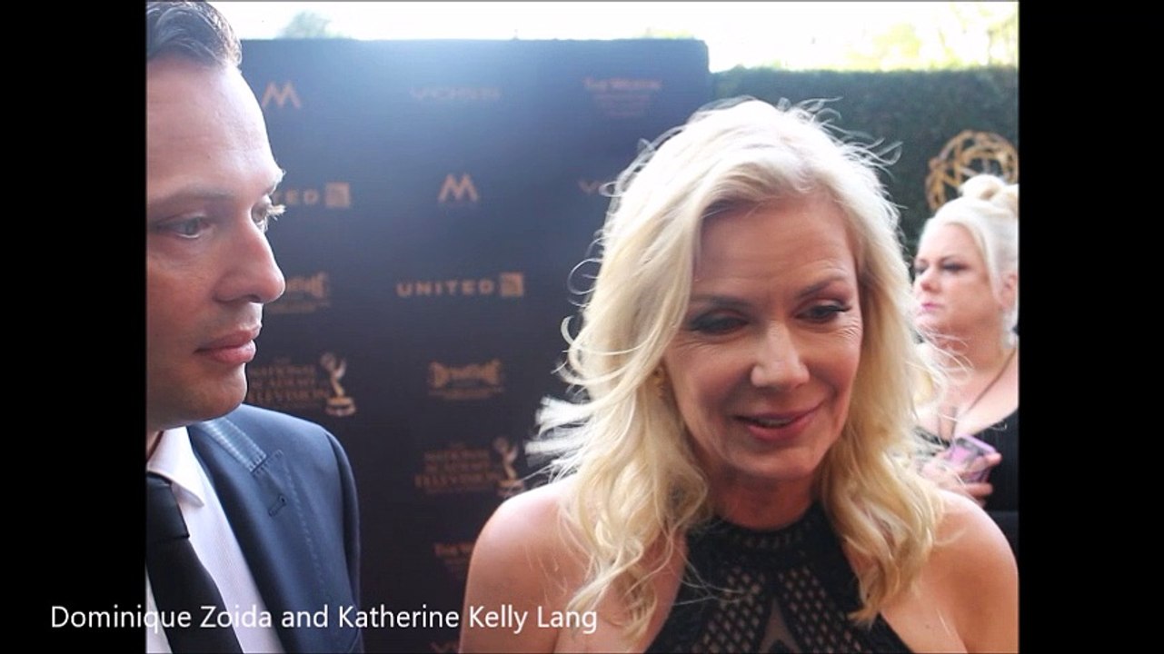 Katherine Kelly Lang of The  Bold and Beautiful at 2016 Daytime Creative Emmys Red Carpet by @Phyllis_Thomas