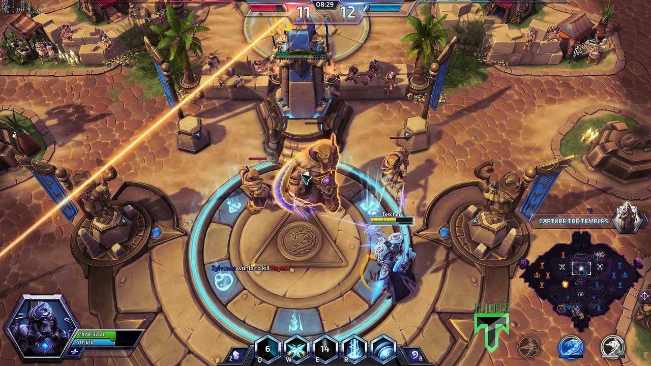 Artanis Gameplay - PTR Heroes of the Storm Gameplay