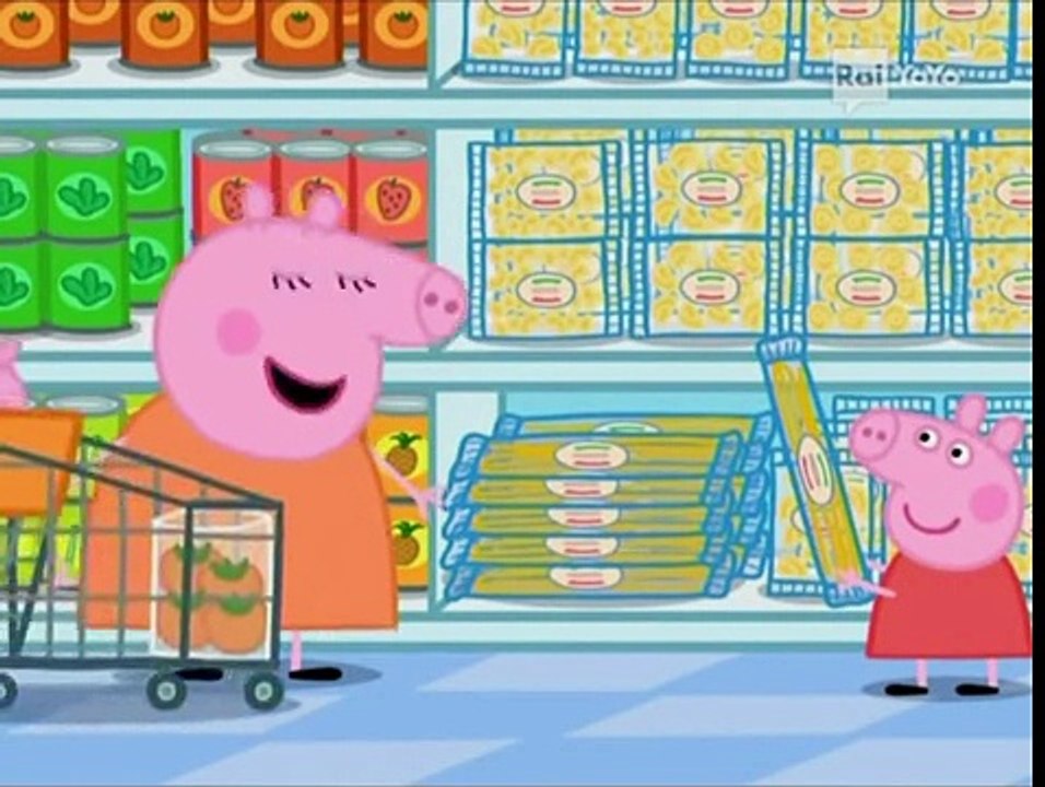 Peppa Pig Italiano S01e49 La spesa