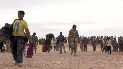 Officials: More than 60,000 Syrians stranded at Jordan border