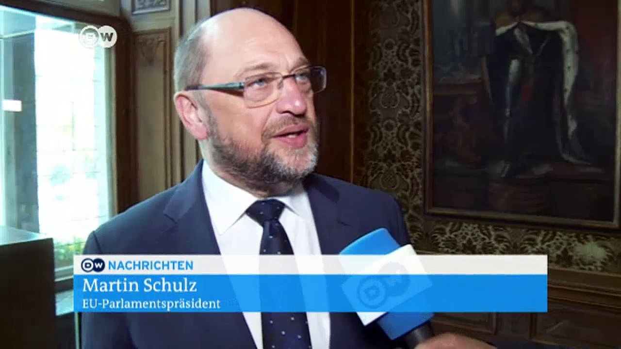 Schulz: 'Der Papst verdient den Karlspreis' | DW Nachrichten