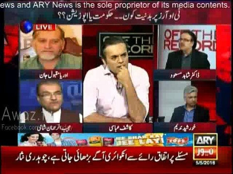 Mujeeb-ur-Rehman Shami Clashes with Orya Maqbool Jan & Dr. Shahid Masood while Defending Nawaz Sharif