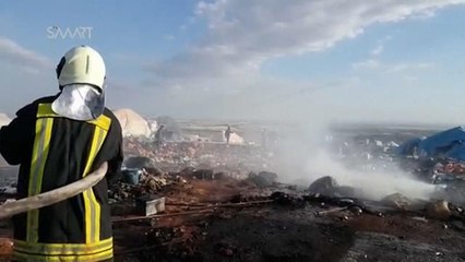 Un camp de réfugiés bombardé en Syrie - Le 05/05/2016 à 23h00
