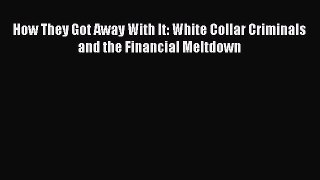 [Read book] How They Got Away With It: White Collar Criminals and the Financial Meltdown [PDF]
