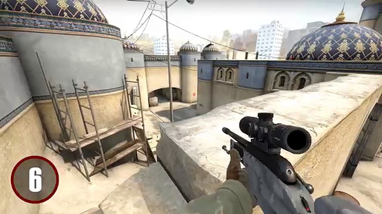 Top 15 Tricks on DUST 2 ★ CSGO [2016]