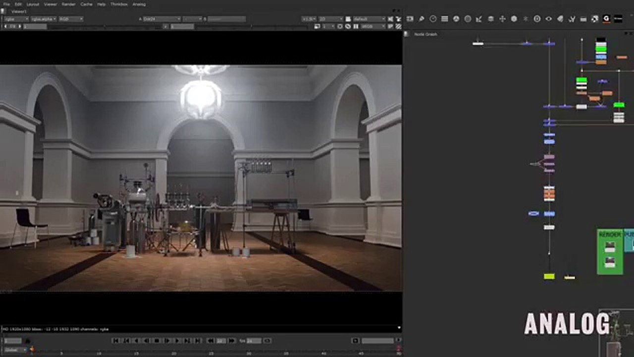 CGI VFX Making of HD- 'CBS Idents - Making of Hero' by Analog Studios