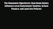 [Read book] The Homevoter Hypothesis: How Home Values Influence Local Government Taxation School