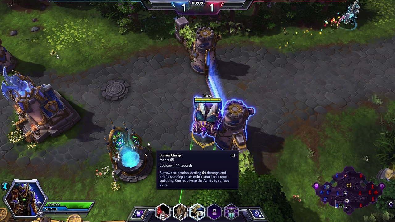 Heroes of the Storm - Anub arak (Gameplay)