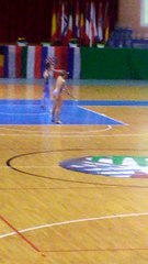 duo twirling Andrea& Elisa