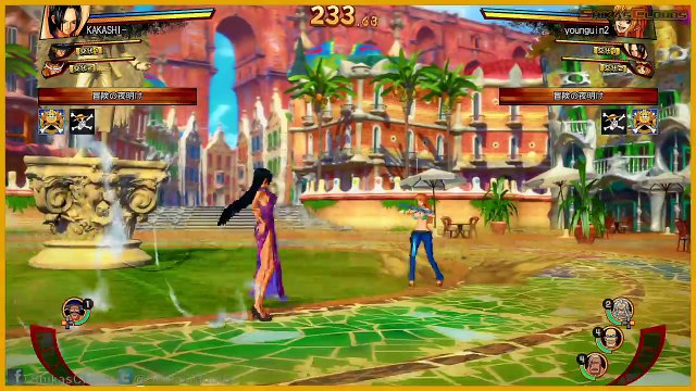 ●SC _ ONLINE RANKED Ep.2 - Sabo! Hancock! & White Beard_ _ ONE PIECE Burning Blood Gameplay【60FPS】●