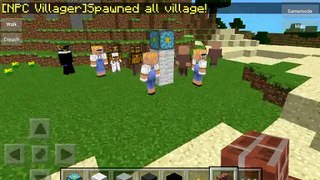 Minecraft PE: Villagers Mod Showcase [0.8.1]