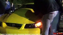 Street Outlaws Boosted GT vs Shane Lester & his Turbo Mustang at Street Racin Haven