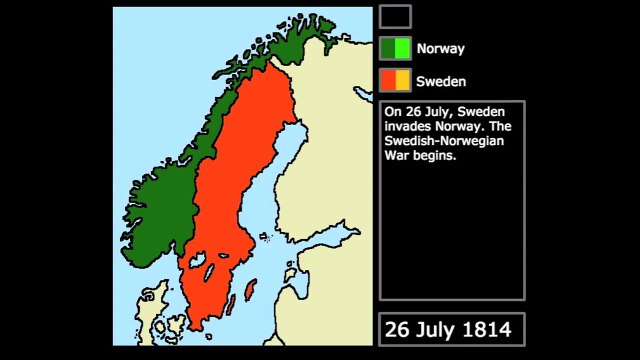 [Wars] The Swedish Norwegian War (1814): Every Day