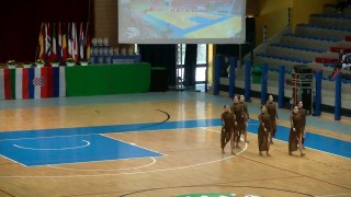 EC 2016 Holland team dance twirling senior