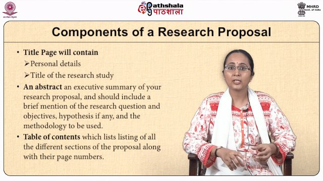Writing a Research Proposal