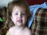 2 yr old (24 mos) sings Twinkle Twinkle Little Star